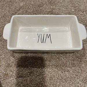 Rae Dunn YUM loaf baking pan
